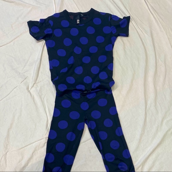 Girls Polka Dot Shirt and Legging Set